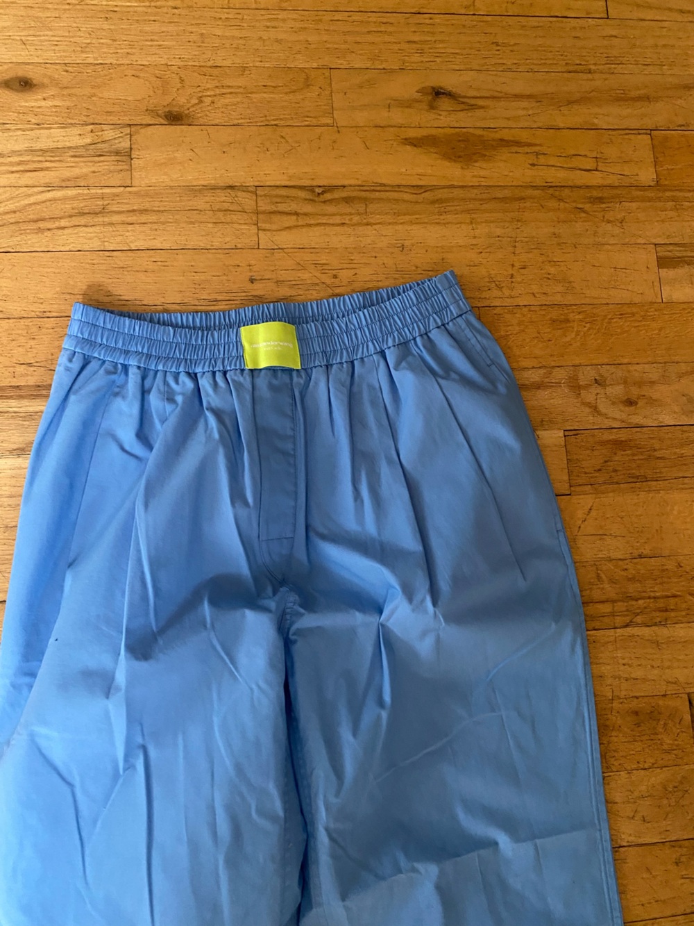 Alexander wang size small blue cotton pants. - Picture 2 of 5